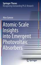 Atomic-Scale Insights into Emergent Photovoltaic Absorbers