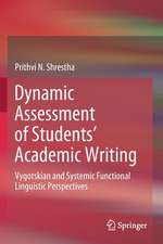 Dynamic Assessment of Students’ Academic Writing