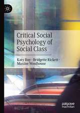 Critical Social Psychology of Social Class