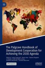 The Palgrave Handbook of Development Cooperation for Achieving the 2030 Agenda: Contested Collaboration