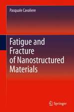 Fatigue and Fracture of Nanostructured Materials