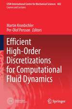 Efficient High-Order Discretizations for Computational Fluid Dynamics