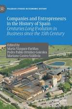 Companies and Entrepreneurs in the History of Spain