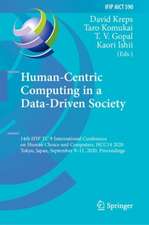 Human-Centric Computing in a Data-Driven Society: 14th IFIP TC 9 International Conference on Human Choice and Computers, HCC14 2020, Tokyo, Japan, September 9–11, 2020, Proceedings