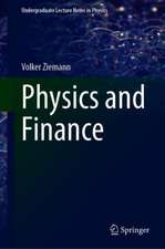 Physics and Finance