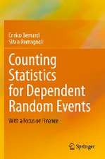 Counting Statistics for Dependent Random Events: With a Focus on Finance