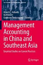 Management Accounting in China and Southeast Asia