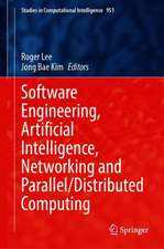 Software Engineering, Artificial Intelligence, Networking and Parallel/Distributed Computing