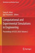 Computational and Experimental Simulations in Engineering: Proceedings of ICCES 2020. Volume 2