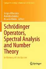 Schrödinger Operators, Spectral Analysis and Number Theory