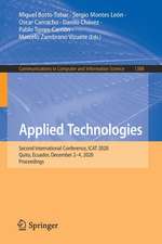 Applied Technologies: Second International Conference, ICAT 2020, Quito, Ecuador, December 2–4, 2020, Proceedings