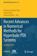 Recent Advances in Numerical Methods for Hyperbolic PDE Systems: NumHyp 2019