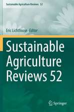 Sustainable Agriculture Reviews 52