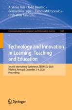 Technology and Innovation in Learning, Teaching and Education: Second International Conference, TECH-EDU 2020, Vila Real, Portugal, December 2–4, 2020, Proceedings