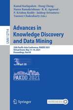 Advances in Knowledge Discovery and Data Mining: 25th Pacific-Asia Conference, PAKDD 2021, Virtual Event, May 11–14, 2021, Proceedings, Part III