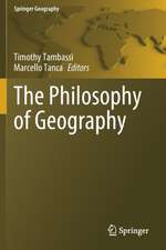 The Philosophy of Geography 