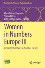 Women in Numbers Europe III