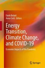 Energy Transition, Climate Change, and COVID-19: Economic Impacts of the Pandemic