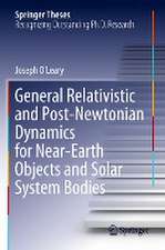 General Relativistic and Post-Newtonian Dynamics for Near-Earth Objects and Solar System Bodies