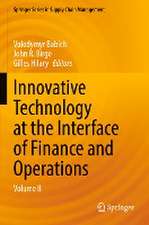 Innovative Technology at the Interface of Finance and Operations: Volume II