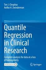 Quantile Regression in Clinical Research: Complete analysis for data at a loss of homogeneity