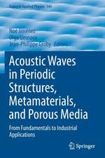 Acoustic Waves in Periodic Structures, Metamaterials, and Porous Media: From Fundamentals to Industrial Applications