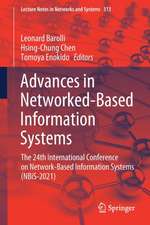 Advances in Networked-Based Information Systems: The 24th International Conference on Network-Based Information Systems (NBiS-2021)