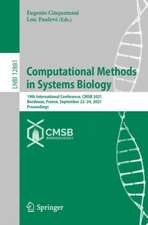 Computational Methods in Systems Biology: 19th International Conference, CMSB 2021, Bordeaux, France, September 22–24, 2021, Proceedings