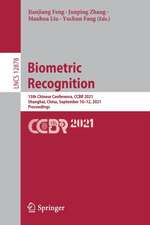 Biometric Recognition: 15th Chinese Conference, CCBR 2021, Shanghai, China, September 10–12, 2021, Proceedings