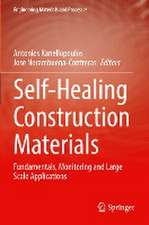 Self-Healing Construction Materials: Fundamentals, Monitoring and Large Scale Applications