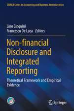 Non-financial Disclosure and Integrated Reporting