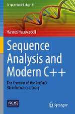 Sequence Analysis and Modern C++: The Creation of the SeqAn3 Bioinformatics Library