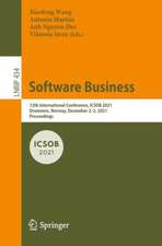 Software Business: 12th International Conference, ICSOB 2021, Drammen, Norway, December 2–3, 2021, Proceedings