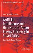 Artificial Intelligence and Heuristics for Smart Energy Efficiency in Smart Cities: Case Study: Tipasa, Algeria