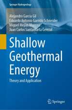 Shallow Geothermal Energy: Theory and Application