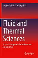 Fluid and Thermal Sciences