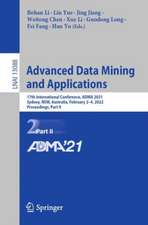 Advanced Data Mining and Applications: 17th International Conference, ADMA 2021, Sydney, NSW, Australia, February 2–4, 2022, Proceedings, Part II