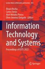 Information Technology and Systems