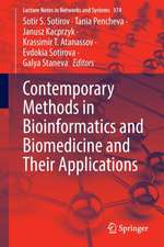 Contemporary Methods in Bioinformatics and Biomedicine and Their Applications