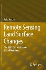 Remote Sensing Land Surface Changes