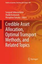 Credible Asset Allocation, Optimal Transport Methods, and Related Topics