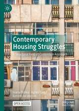 Contemporary Housing Struggles: A Structural Field of Contention Approach