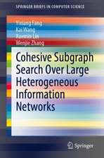 Cohesive Subgraph Search Over Large Heterogeneous Information Networks