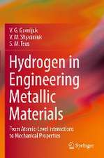 Hydrogen in Engineering Metallic Materials: From Atomic-Level Interactions to Mechanical Properties