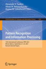 Pattern Recognition and Information Processing