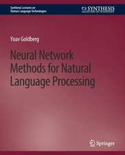 Neural Network Methods for Natural Language Processing