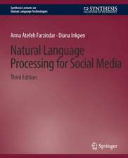 Natural Language Processing for Social Media, Third Edition