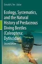 Ecology, Systematics, and the Natural History of Predaceous Diving Beetles (Coleoptera: Dytiscidae)