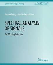 Spectral Analysis of Signals: The Missing Data Case