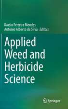 Applied Weed and Herbicide Science